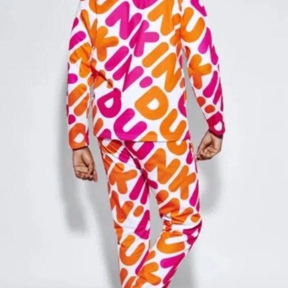 Dunkin’ Donuts RARE Logo Sweatshirt and Sweatpants - Picture 4 of 16